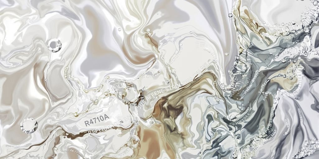 Molecules of R410A gas and alternatives